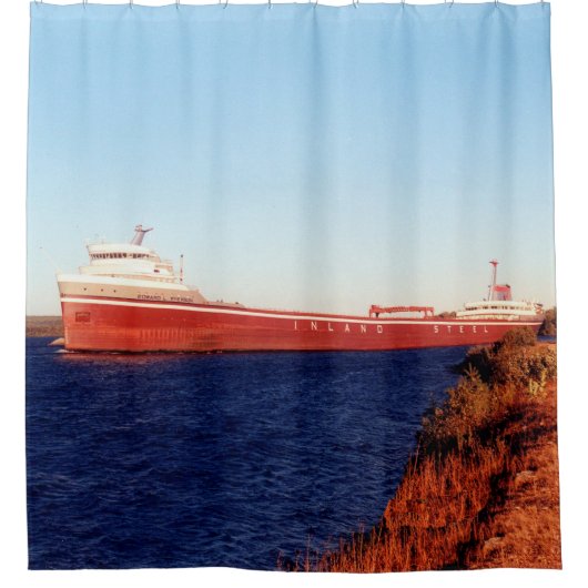 エドワードL.ライアソン内陸シャワーカーテン シャワーカーテン (正面)