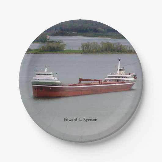 エドワードL.ライアソン紙プレート ペーパープレート (正面)