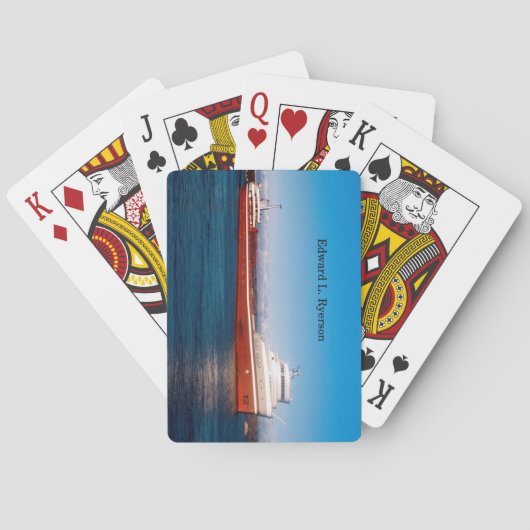 エドワードL.ライ遊ソンのカード トランプ (裏面)