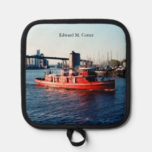 エドワードM.コターポットホルダー 鍋敷き (正面)