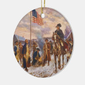 エドワードP. Moran著谷の炉のワシントン州 セラミックオーナメント (左)