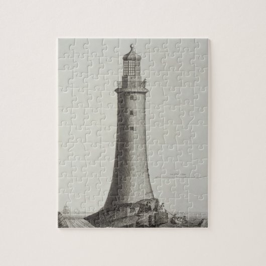 エドワードRooker (c.1が刻むEdystoneの灯台 ジグソーパズル (縦)