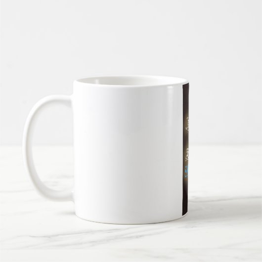 エドワードSnowden -ジョージ・ワシントンの息子のマグ コーヒーマグカップ (左)