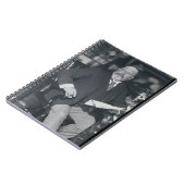 エドワードVII (1841-1910年)のポートレートの写真(b/w ノートブック (左側)