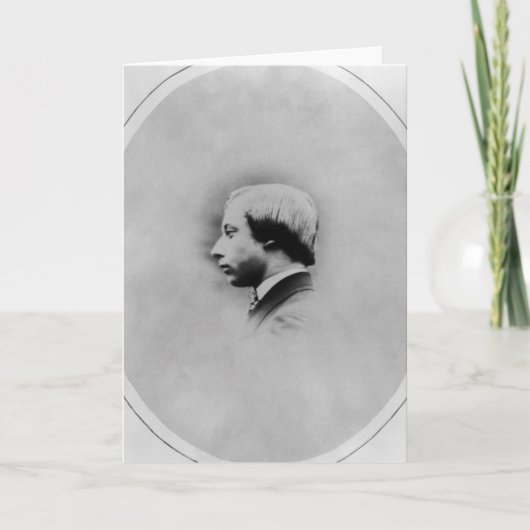 エドワードVII 1860年 カード (正面)