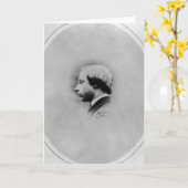 エドワードVII 1860年 カード (黄色い花)