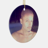 エドワードWesterfieldの2002年の自己のくもの巣カムPicに50印を付けて下さい セラミックオーナメント (右)