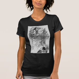 エドワールManet著エドガー・アラン・ポーのワタリガラス Tシャツ