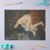 エドワールManet著驚かされるニンフ 薄葉紙 (クラフト)