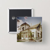 エドヴァルド・グリーグの家 缶バッジ (正面&裏面)