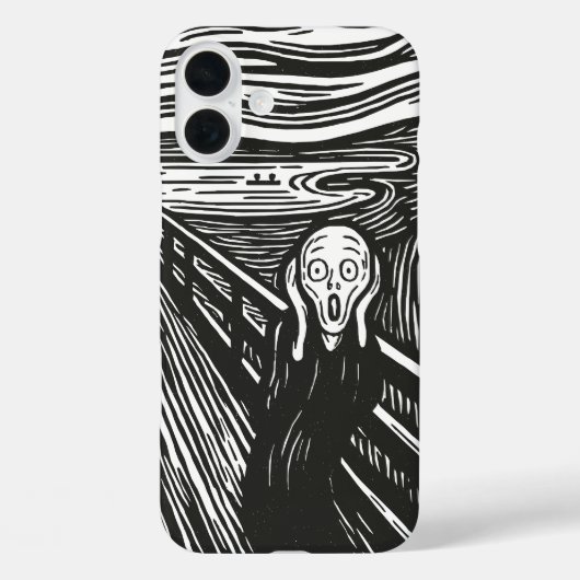 エドヴァルド・ムンクの叫び Case-Mate iPhoneケース (裏面)
