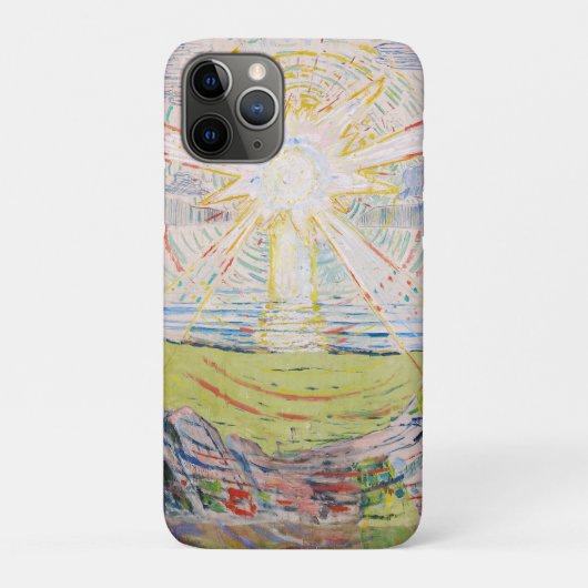 エドヴァルド・ムンクの太陽 Case-Mate iPhoneケース (裏)