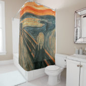 エドヴァルド・ムンクの~の絵画による叫び シャワーカーテン (インサイチュ)