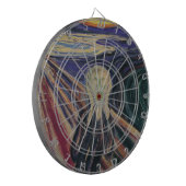 エドヴァルド・ムンクの『叫び』、ヴィンテージ表現主義 ダーツボード (正面左)