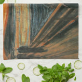 エドヴァルド・ムンク著叫び キッチンタオル (折り畳み)