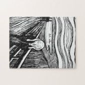 エドヴァルド・ムンク著叫び ジグソーパズル (横)