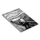 エドヴァルド・ムンク著叫び ノートブック (右側)