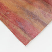 エドヴァルド・ムンク著叫び フリースブランケット (角)