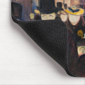 エドヴァルド・ムンク - カール・ヨハン通りでの夕方 マウスパッド (コーナー)