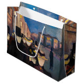 エドヴァルド・ムンク - カール・ヨハン通りでの夕方 ラージペーパーバッグ (正面アングル)