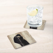 エドヴァルド・ムンク - キス IV スクエアペーパーコースター (インサイチュ)