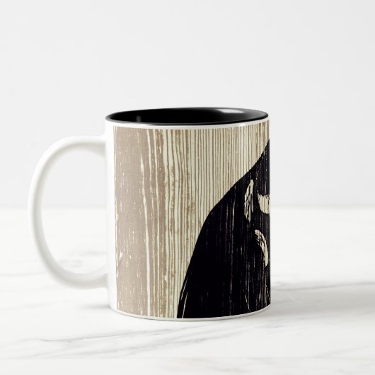 エドヴァルド・ムンク - キス IV ツートーンマグカップ (左)