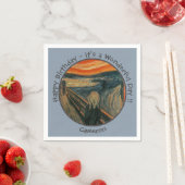 エドヴァルド・ムンク・ザ・スクリームパーティーグッズコレクション スタンダードカクテルナプキン (インサイチュ)