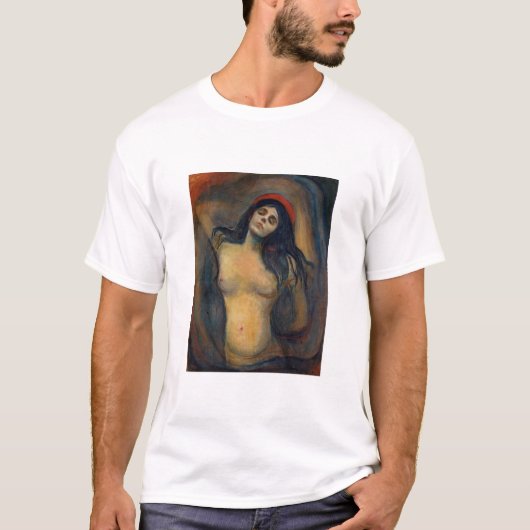 エドヴァルド・ムンク - マドンナ Tシャツ (正面)