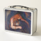 エドヴァルド・ムンク - ヴァンパイア / 愛と痛み メタルランチボックス (裏面)