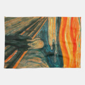 エドヴァルド・ムンク-叫び1893年 キッチンタオル (横)