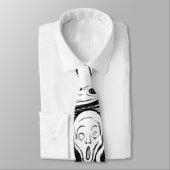 エドヴァルド・ムンク - 「叫び」リトグラフ ネクタイ (タイ)