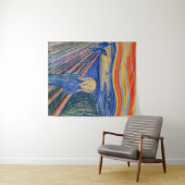 エドヴァルド・ムンク - 叫び 1895 タペストリー (インサイチュ(横))