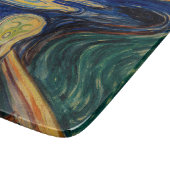 エドヴァルド・ムンク - 『叫び』1910 カッティングボード (角)