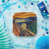 エドヴァルド・ムンク - 『叫び』1910 ペーパープレート (パーティー)