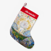 エドヴァルド・ムンク - 太陽 1912 スモールクリスマスストッキング (正面 (吊り時))