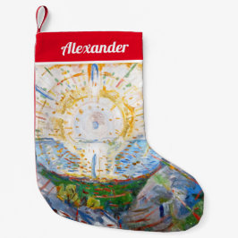 エドヴァルド・ムンク - 太陽 1912 スモールクリスマスストッキング