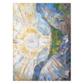 エドヴァルド・ムンク - 太陽 1912 テーブルクロス (正面)