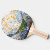 エドヴァルド・ムンク - 太陽 1912 卓球ラケット (横)