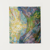 エドヴァルド・ムンク - 太陽 1916 タペストリー (正面)