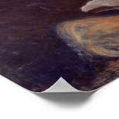 エドヴァルド・ムンク - 憂鬱 ポスター (角)