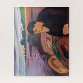 エドヴァルド・ムンク - 憂鬱 1894 ジグソーパズル (縦)