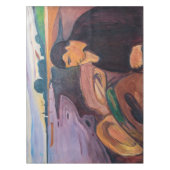 エドヴァルド・ムンク - 憂鬱 1894 テーブルクロス (正面)