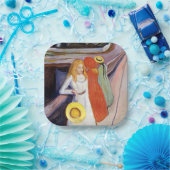 エドヴァルド・ムンク - 橋上の少女たち 1901 ペーパープレート (パーティー)