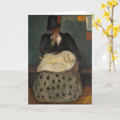 エドヴァルド・ムンク - 継承 カード (黄色い花)