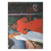 エドヴァルド・ムンク - 赤と白 テーブルクロス (正面)