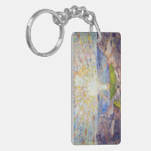 エドヴァルド・ムンク - 1911年の太陽 キーホルダー (正面左)