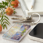 エドヴァルド・ムンク - 1911年の太陽 キーホルダー (正面右)