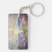 エドヴァルド・ムンク - 1911年の太陽 キーホルダー (裏面)