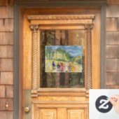 エドヴァードムンチ – フェアユタリーフォレスト ウィンドウサイン (ホームデコレーション)