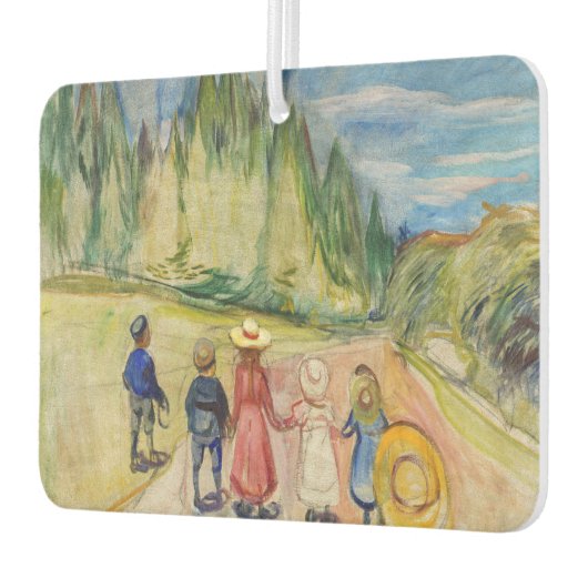 エドヴァードムンチ – フェアユタリーフォレスト カーエアーフレッシュナー (左)